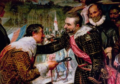 The Surrender of Breda (detail) by Diego Velázquez